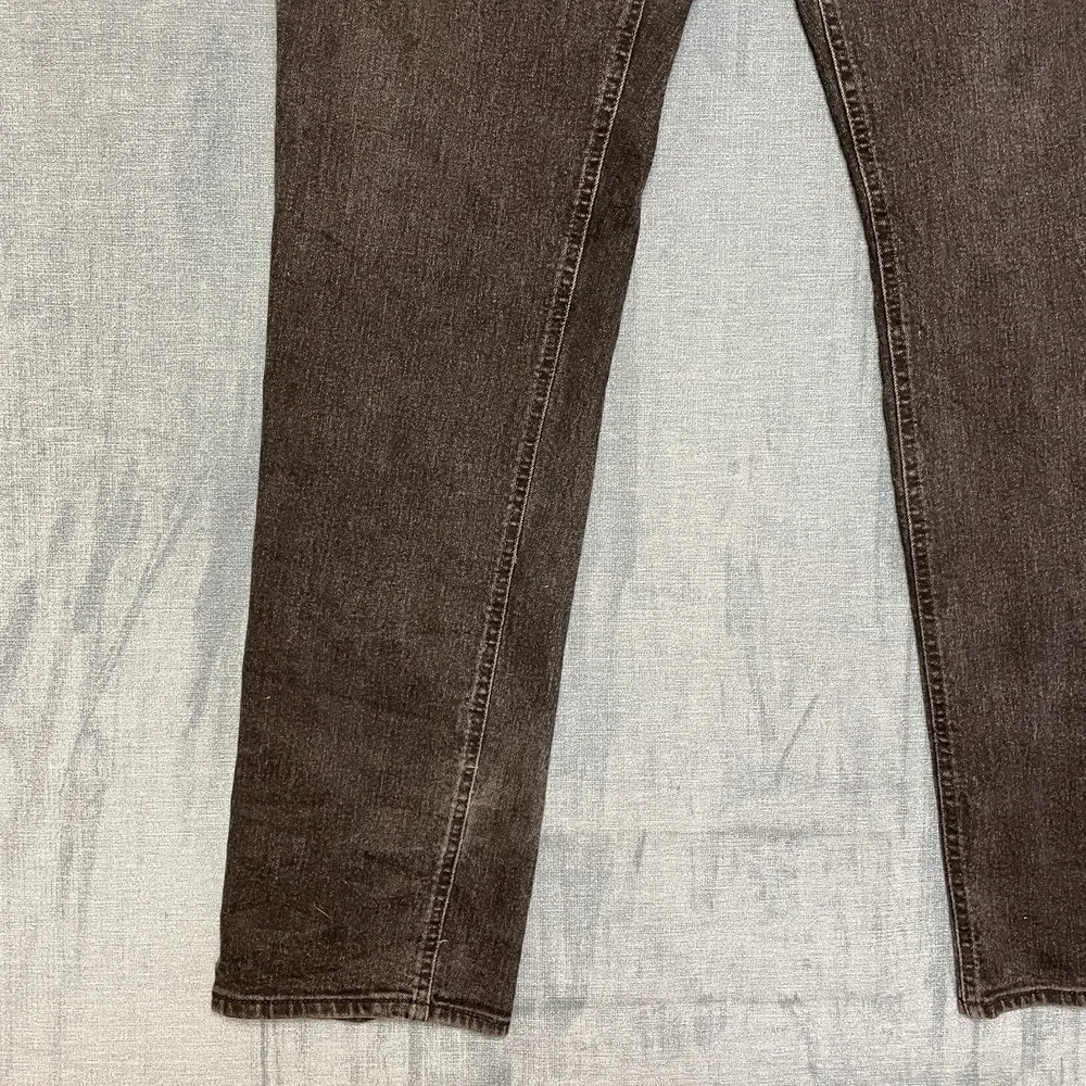 Denizen from Levi's 231 Athletic Jeans Mens 34 Black Straight Leg Dark Wash